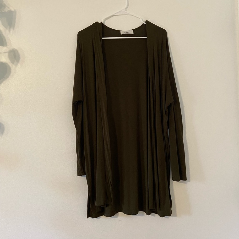 CJLA olive favorite kimono